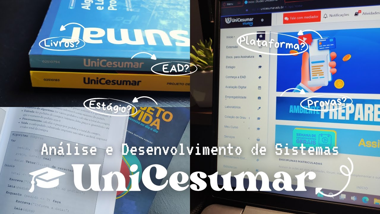 Análise e Desenvolvimento de Sistemas na Unicesumar 👩🏽‍💻👾☕ - YouTube