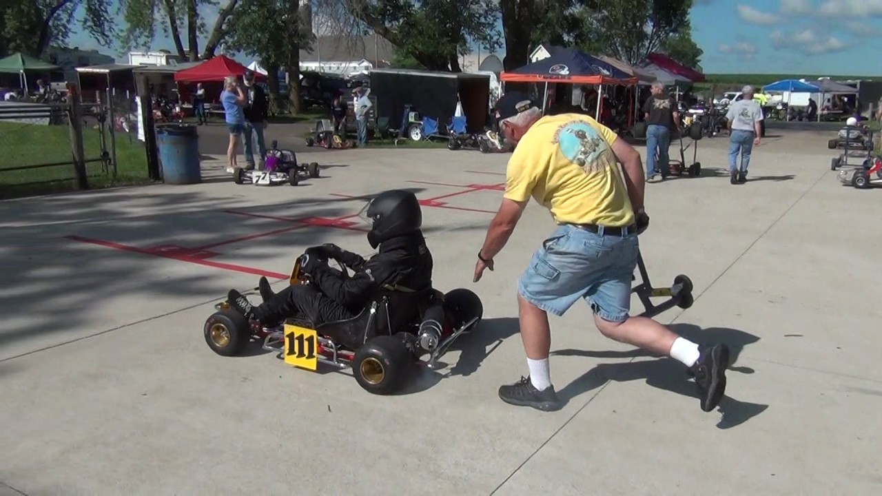 MUSH DAVE PUSH HARDER!!!! - Direct Drive Vintage Karting