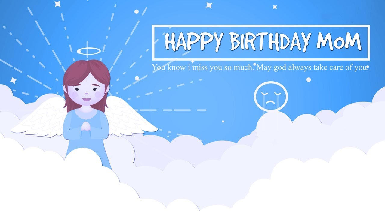 Happy Birthday In Heaven Cards For Mother Birthday Greeting Cards By Davia Free Ecards