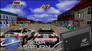 Sega Saturn NetLink with Sega Rally Championship (CMA vs. Tink) - 5/27/22
