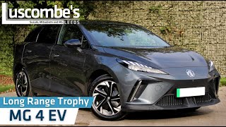 2022 MG 4 EV Long Range Trophy Handover Video | Luscombe MG Leeds