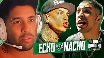MKS REACCIONA A ECKO vs NACHO | #LIGABAZOOKA - SUMMER EDITION 2025