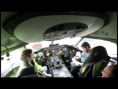 Raw Video: Boeing 787 Dreamliner interior