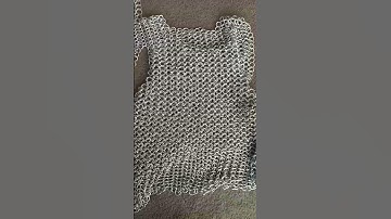 Chainmail shirt #chainmail #3 years to make