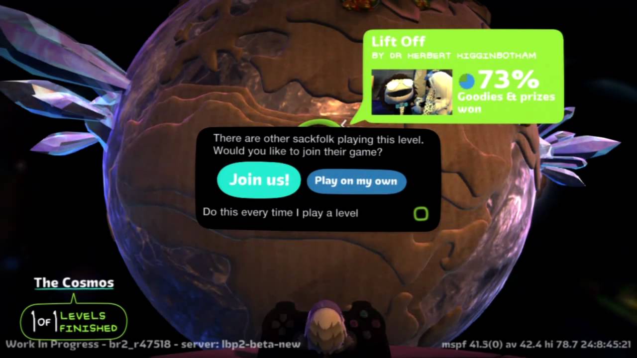 LittleBigPlanet 2 Easter Egg