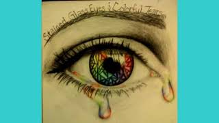 Stained Glass Eyes And Colorful Tears Pierce The Veil Instruments Only