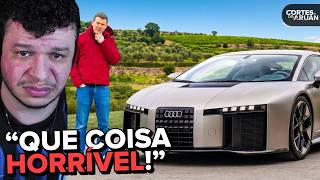 NOVO AUDI R8 BITURBO QUE CUSTA £500.000 (CARWOW BRASIL) - Cortes do Aruan