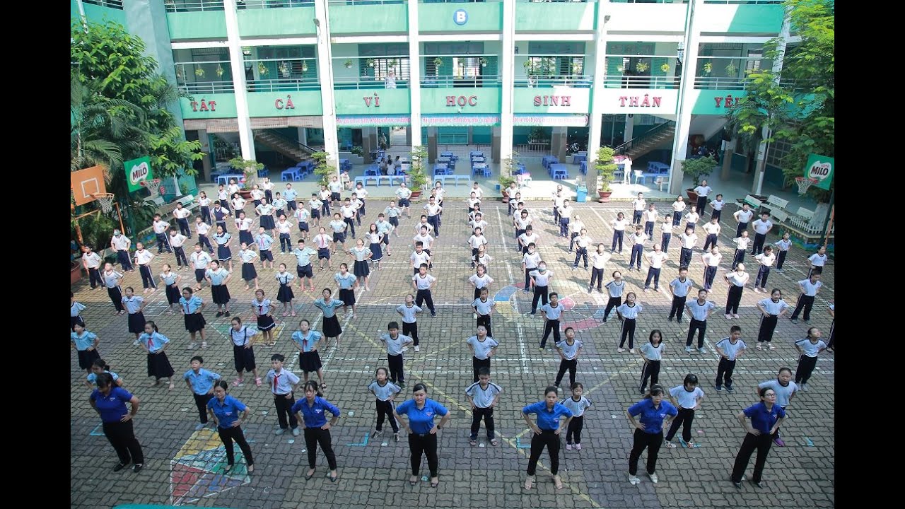 Bài thể dục giữa giờ | Khỏe vì nước | HTK | 4K |
