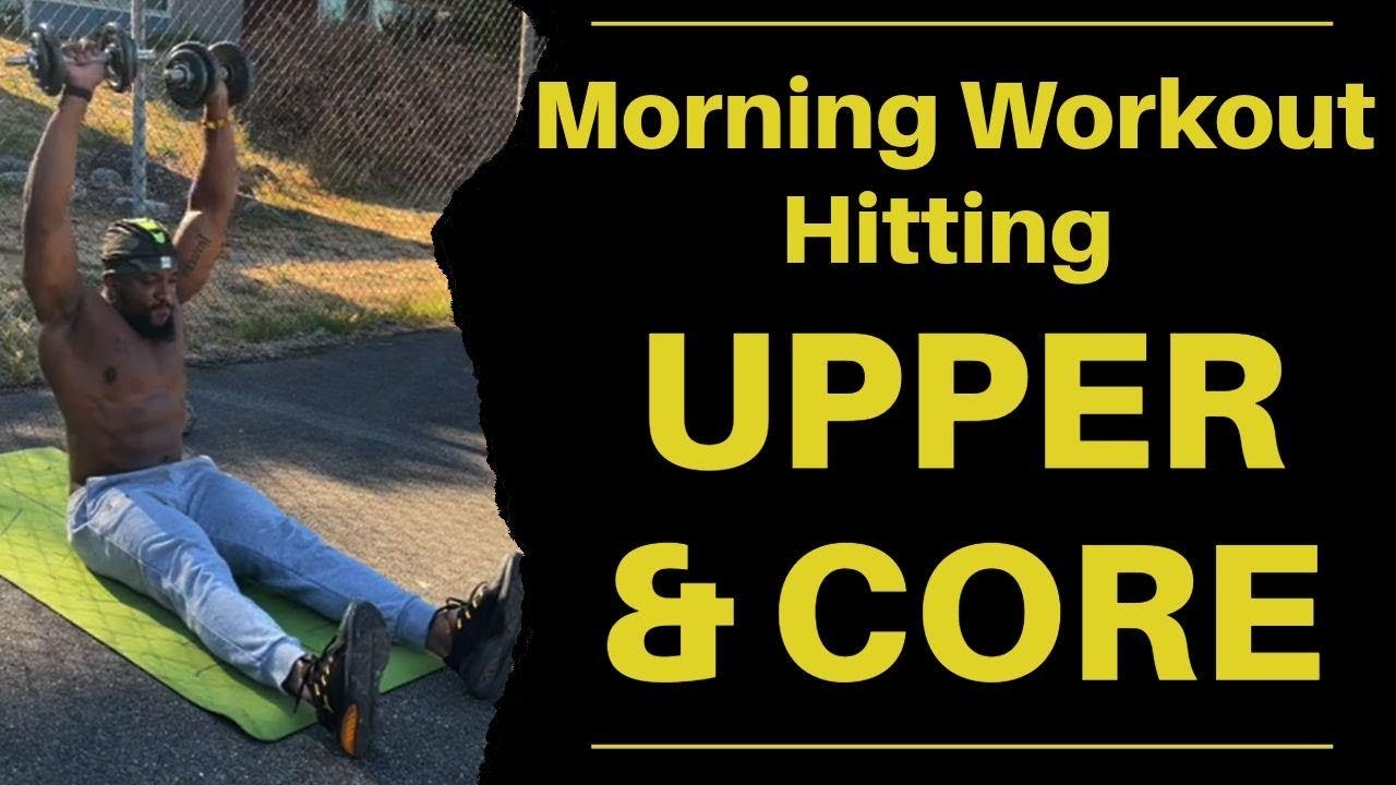 Morning Upper Body & Core Workout - YouTube