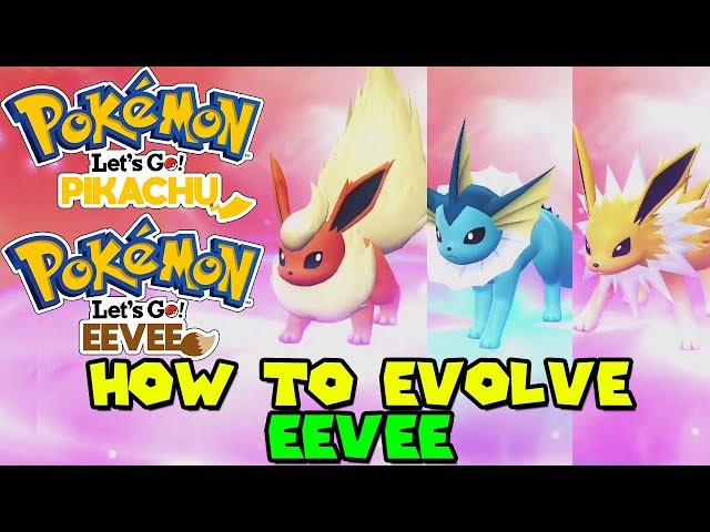 How to Evolve Pikachu in Pokemon Let's Go