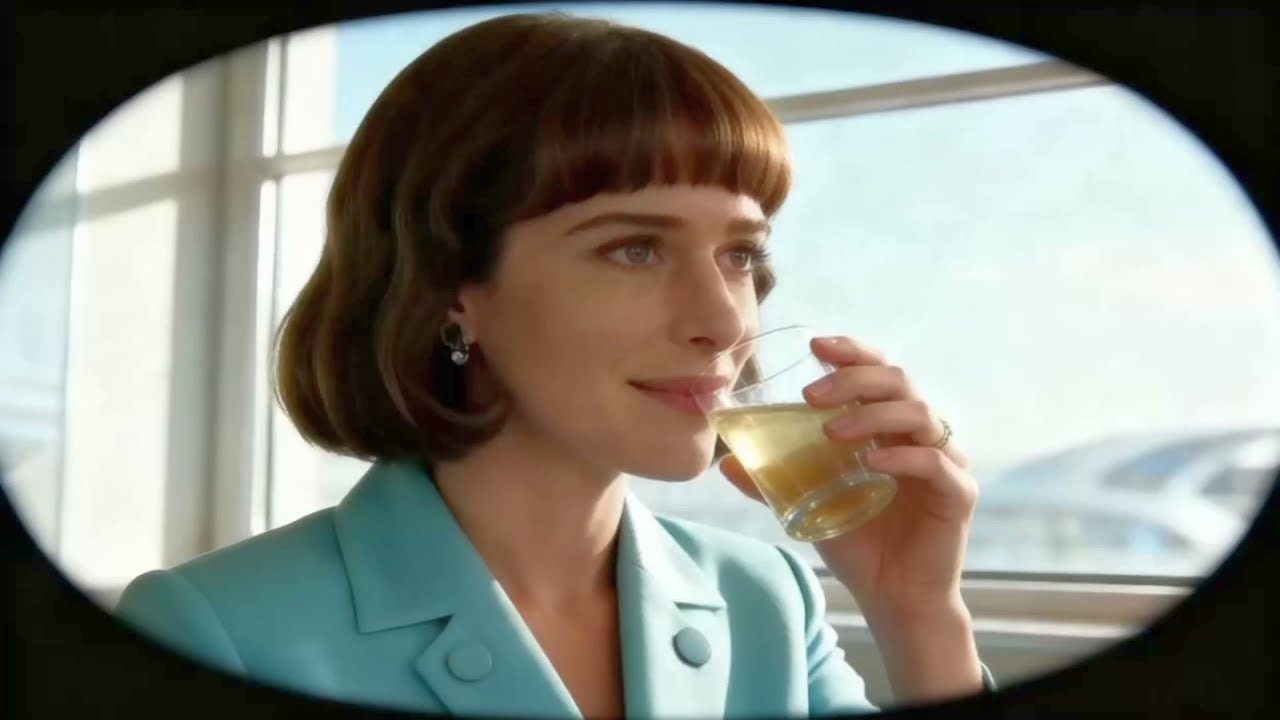 Downtown Café Hour | 1950s Retro-Futuristic Dreams of the Elegant Atomic City