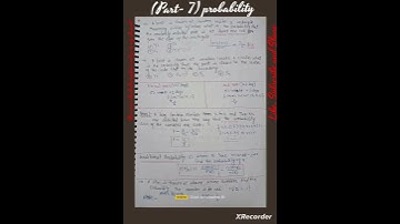 (Part- 7) Probability #maths #mathematics #youtubeshorts #probability  #shorts #short