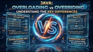 Method Overloading & Method Overriding in Java | Easy Explanation