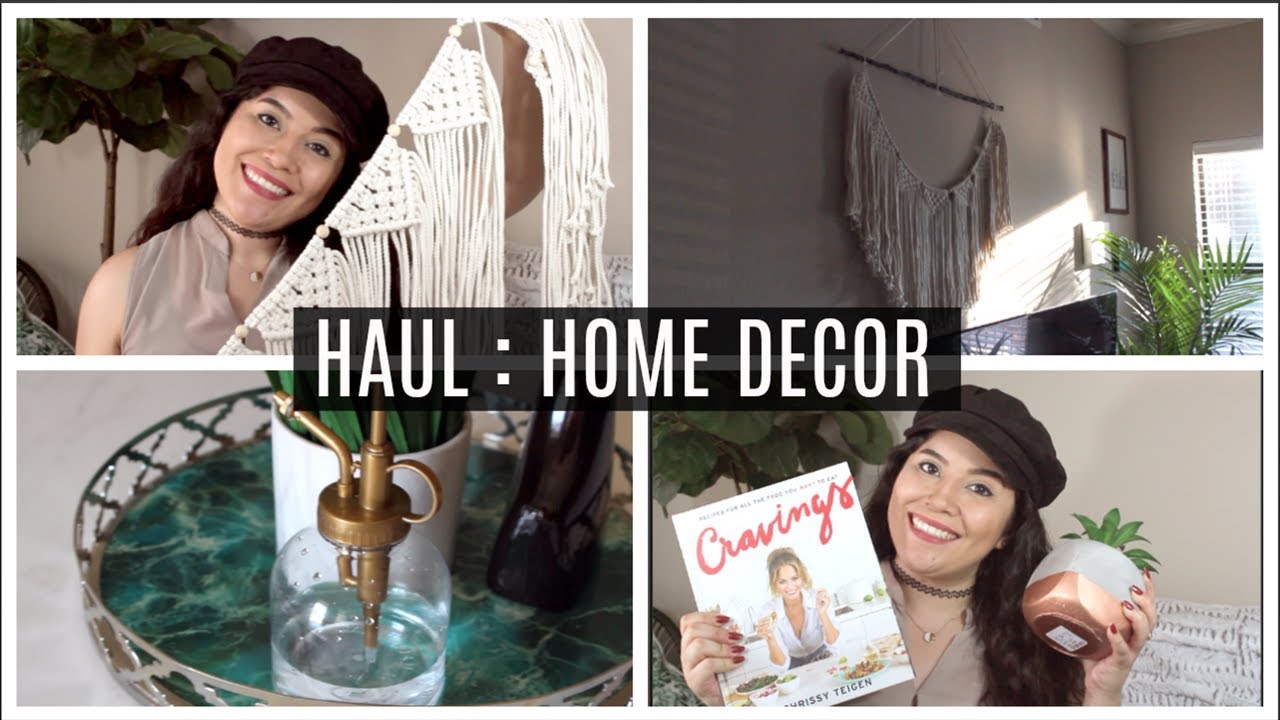 HAUL Home Decor YouTube