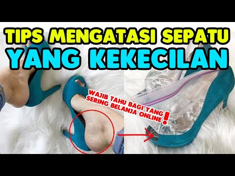 Video: 3 Cara Meregangkan Sepatu Plastik
