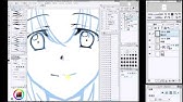 How To Draw The Face With A Symmetrical Ruler Eng Sub Youtube