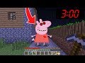 Nunca invoque a peppa pigexe as 300 horas da madrugada no minecraft 