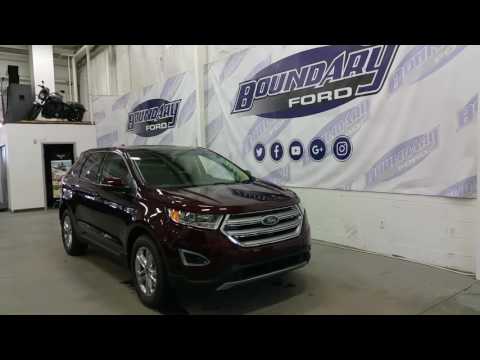 2017 Ford Edge SEL W/ Ecoboost, Projection Headlamps, LED Tail Lights Review | Boundary Ford