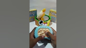 Playing push game astronaut, pop it elektrik, push game challenge, asmr, #popit #toys