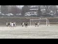 The Kelly Walsh defense prevents Riverton from scoring in the second half of the Trojans' 2-0