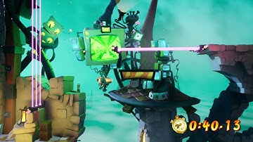 Crash 4: Cortex Castle Dev Time Relic (1:30.47)