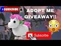 100 SUBSCRIBERS ADOPT ME GIVEAWAY!!! 🚨🚨