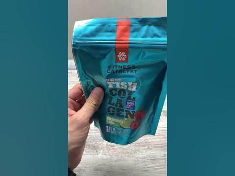 Чистый рыбный коллаген со вкусом клубники и лайма * лучший коллаген ...