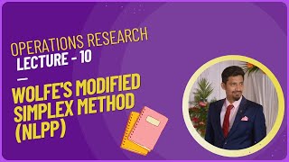 Wolfe’s Modified Simplex Method ( Non Linear Programming Problem)| Kuhn - Tucker Condition in tamil