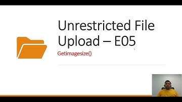 File Upload  - E05 | Getimagesize