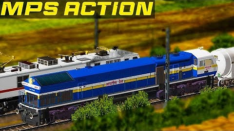 130Km/h Action || Vaishali Express Skipping Chauri Chaura at MPS || MSTS Indian Railways Gameplay