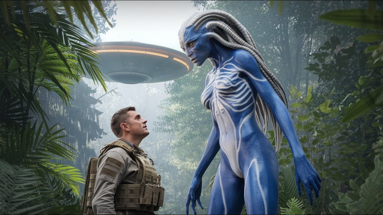 The Brave Human Who Wasn't Afraid to Connect with an 8-Foot Alien Giant ...
