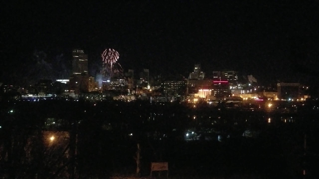 Albany NY Christmas Tree Lighting Fireworks 2016 YouTube