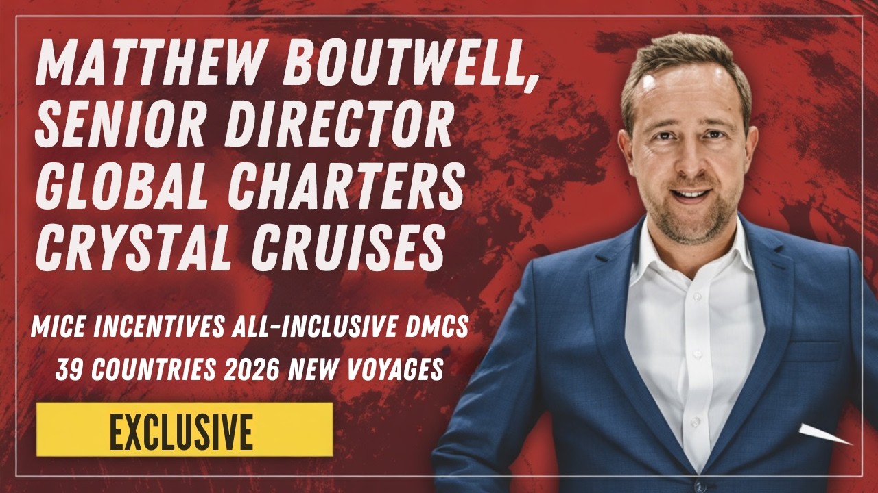 Matthew, Senior Director of Global Charters & Incentives at Crystal Cruises | MICE Market & 2026