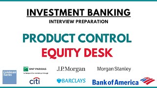 Product Control Equity Desk Interview | Product Control Interview in Investment Bank