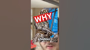 The Secret Reason Knights Polished Their Armor…🤯 #history #armor #medievalarmor #knight