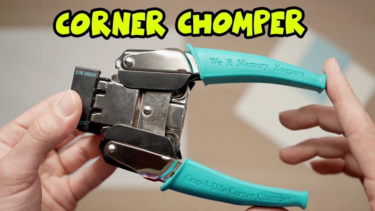 We R Memory Keepers Crop-A-Dile Corner Chomper - Product Review 