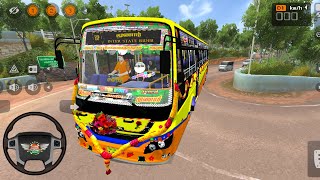TN Government Bus Driving 🚍🧑‍✈️ | Bus Simulator India - 2026 Android Game TNSTC BS6 Mountain road  screenshot 2