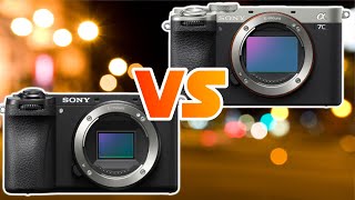 Sony a6700 vs. Sony A7C II - Hands On Comparison - Which camera is right for you?  #sonycamera