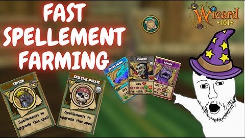 Wizard101: FASTEST Way to Farm Rank 1-6 Spellements!
