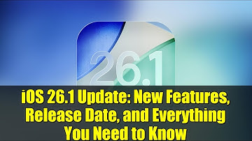 iOS 26.1 Update: New Features, Release Date, and Everything You Need to Know