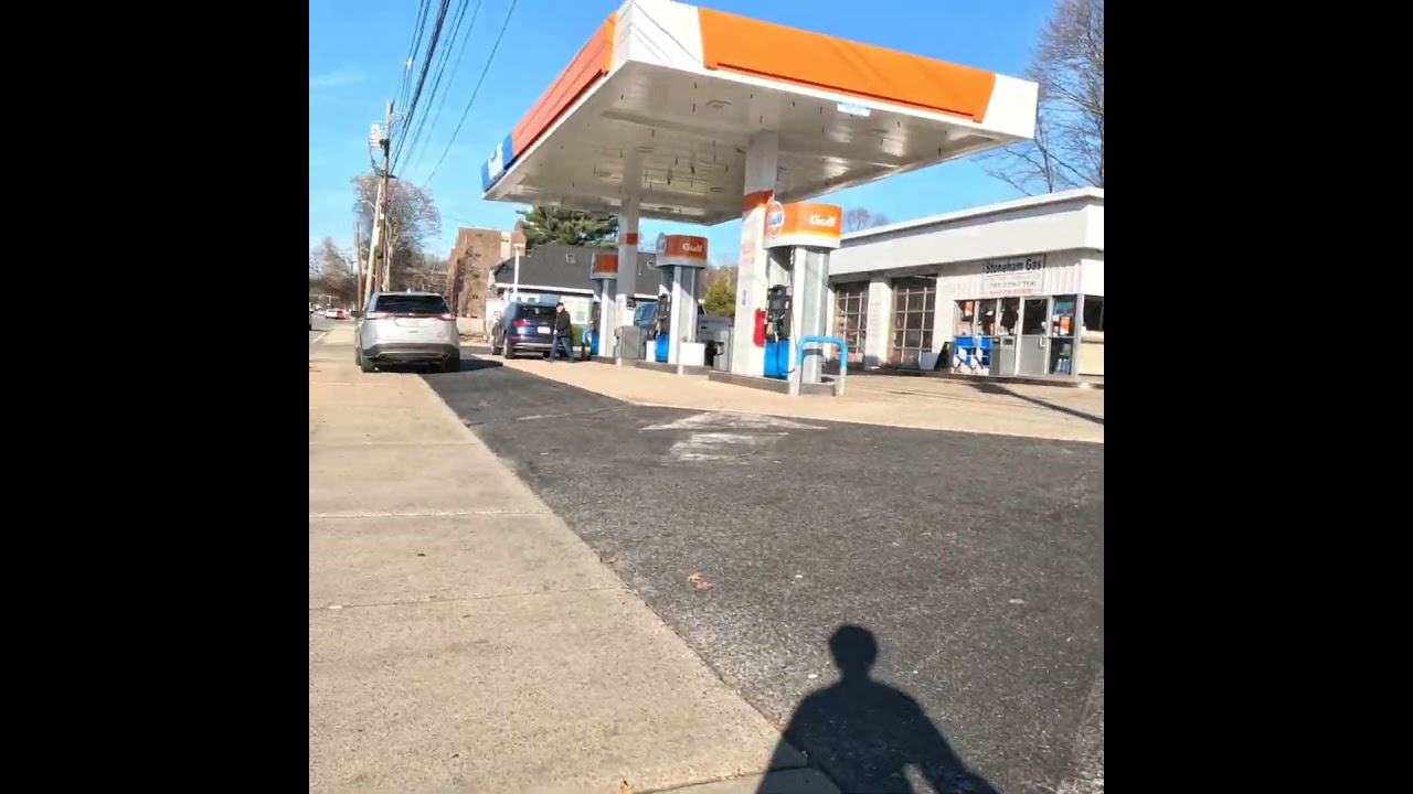 Car parked on sidewalk 
