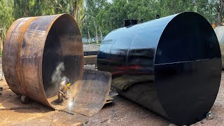 How to Make Petrol Pump Underground Fuel Tank // Let' See
