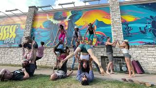 Acro Yoga Flash Mob Austin