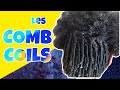 LES COMB COILS   LE DÉPART DE LOCKS AU PEIGNE