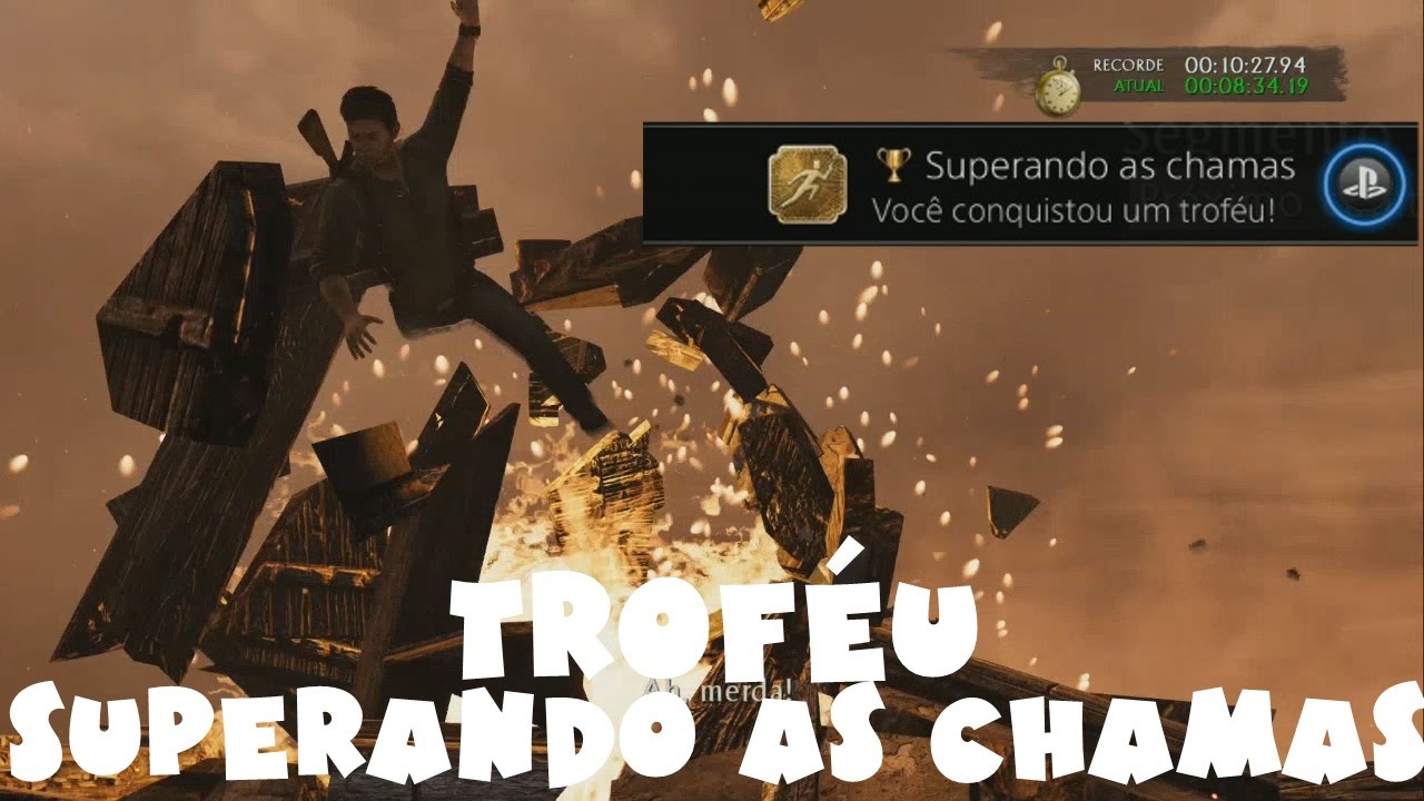 Dicas do troéu Neediest for Speediest do jogo Uncharted 3: Drake's