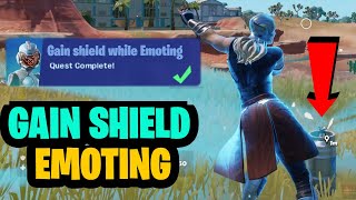 How to Gain shield while Emoting | Where to find Shield KEG in Fortnite | Gain shield while Emoting