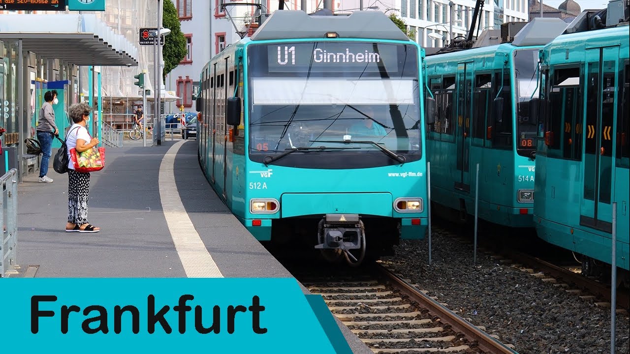 Buses & Trains in Frankfurt am Main (Sounds)