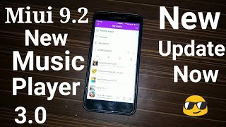 Miui 9.2 System App Updater Mi Music Player Update Add Cool Features || New Mi Music Player Miui 9.2 screenshot 3