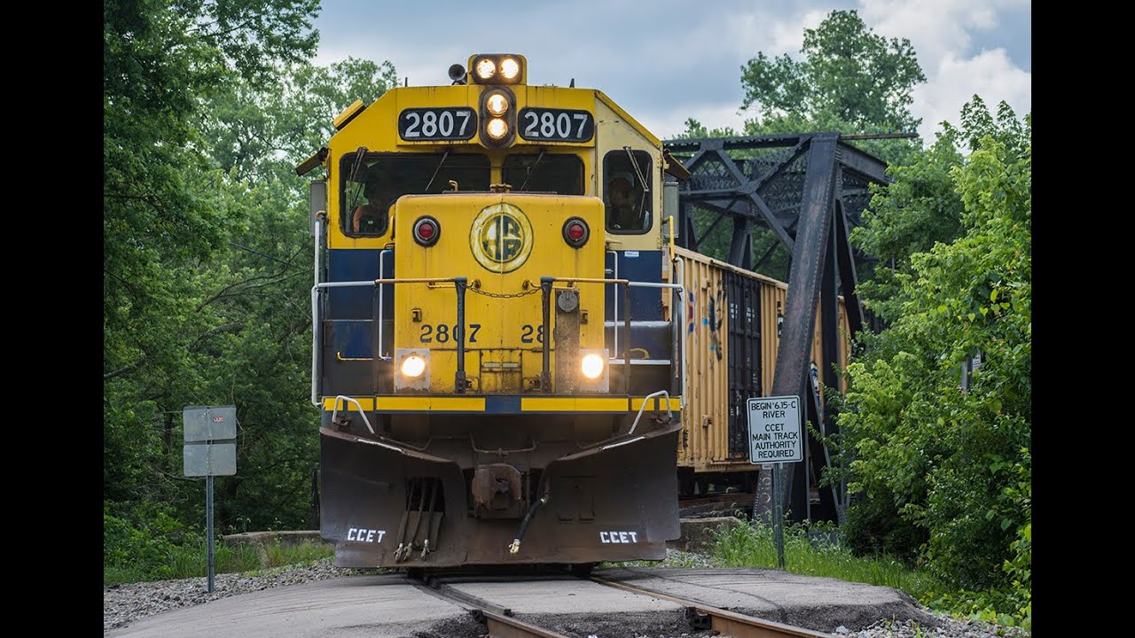 Cincinnati East Terminal Railway - First Revenue Run with CCET 2807