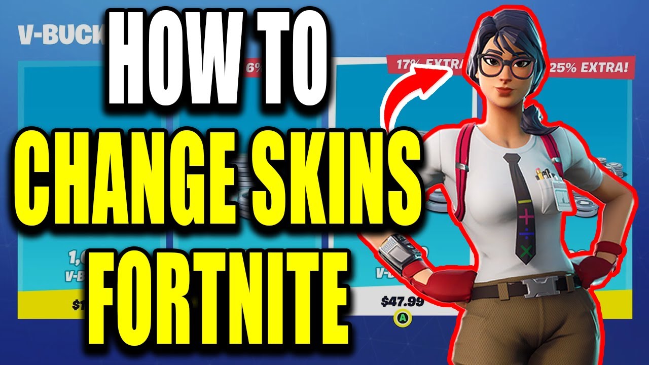 How to Change Your Character in Fortnite (Change Fortnite Skin Easy
